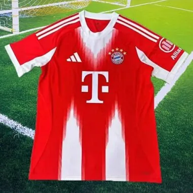 25-26 Bayern Home Soccer Jerseys