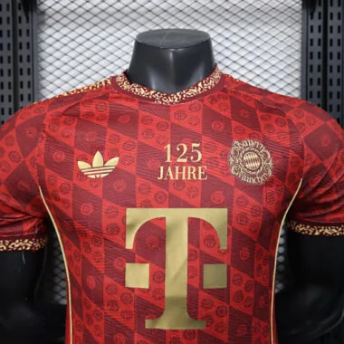 Imagem 3 do álbum 25-26 Bayern 125th Anniversary Player Version Soccer Jerseys