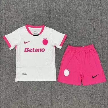 Maillots de football pour enfants du Sporting Lisbonne n° 25-26