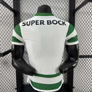 Imagem 4 do álbum 25-26 Sporting Lisbon Home Player Version Soccer Jerseys