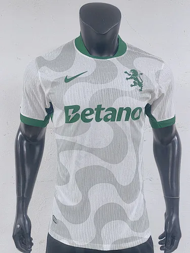 Maillots de football du Sporting Lisbonne 25-26, version joueur (à l'extérieur)
