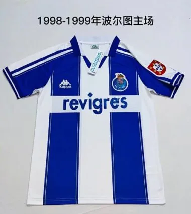 1998/99 Porto retro-thuisvoetbalshirts