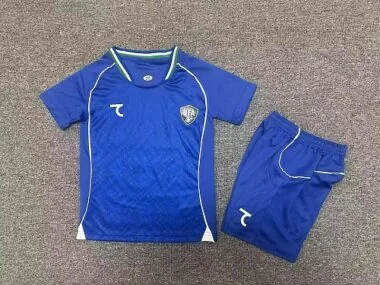 26-27 Uzbekistan Home Kids Soccer Jerseys
