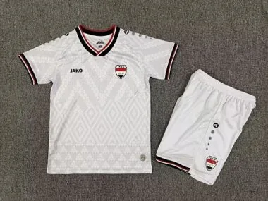 26-27 Iraq Home Kids Soccer Jerseys