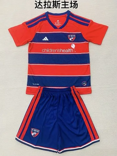 26-27 Dallas Home Soccer Jerseys