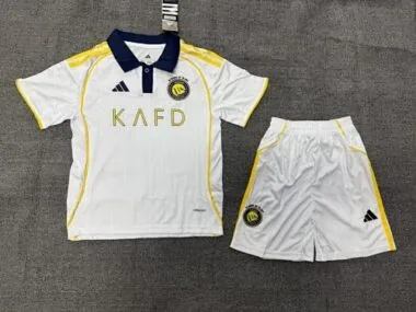 25-26 Al-Nassr Third Kids Soccer Jerseys