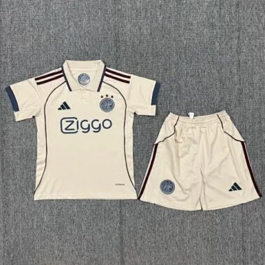 25-26 Ajax Third Kids Soccer Jerseys