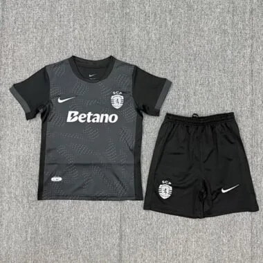 25-26 Sporting Lisbon Third Kids Soccer Jerseys