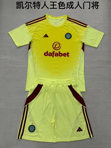 25-26 Celtic Goalkeeper Soccer Jerseys