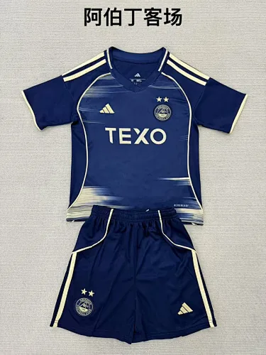 25-26 Aberdeen Away Kids Soccer Jerseys