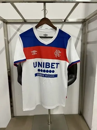 Camisolas de futebol dos Rangers para jogos fora de casa, n.º 25-26