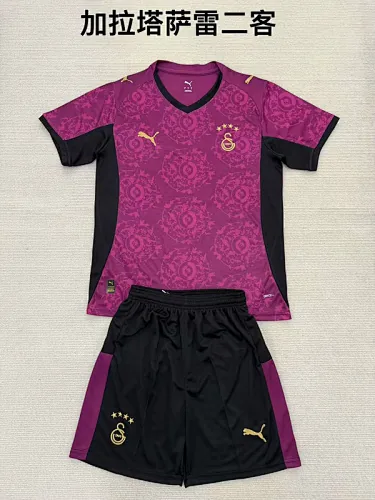 2025 Galatasaray Third Kids Soccer Jerseys