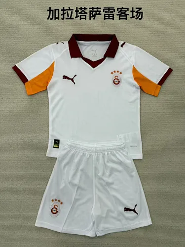 25-26 Galatasaray Away Kids Soccer Jerseys
