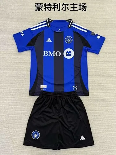 25-26 Montreal Home Kids Soccer Jerseys