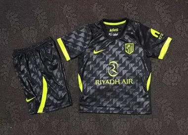 26-27 Atletico Madrid Away Kids Soccer Jerseys