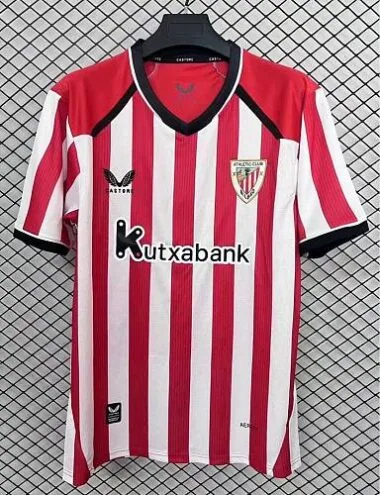 Camisetas de fútbol del Athletic de Bilbao para los partidos en casa, 26-27