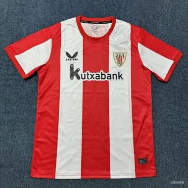 Camisetas de fútbol del Athletic de Bilbao para los partidos en casa, 26-27
