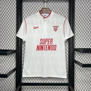 91/92 Sevilla FC Home Retro Soccer Jerseys