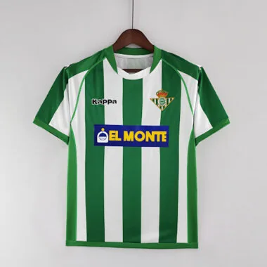 Camisetas de fútbol retro del Real Betis (temporada 2001/02)