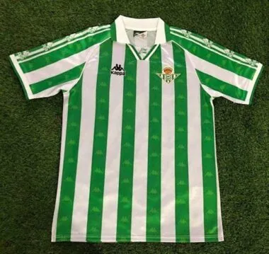 Camisetas de fútbol retro del Real Betis (temporada 1995/97)