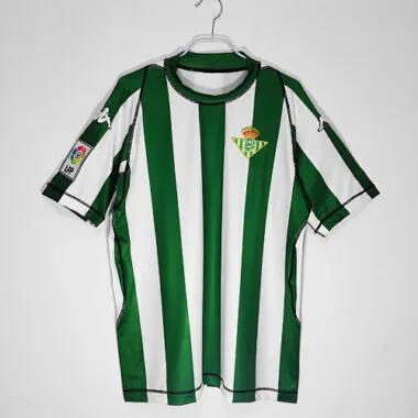 Camisetas de fútbol retro del Real Betis (temporada 2003/04) para jugar en casa