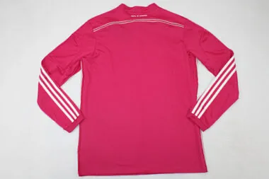 14/15 Real Madrid Away Pink Retro Long Sleeve Soccer Jerseys album image 2