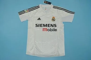 2004/05 Real Madrid Home Retro Soccer Jerseys