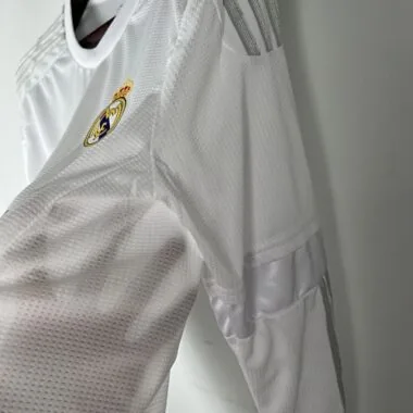 2015/16 Real Madrid Home Retro Long Sleeve Soccer Jerseys album image 3