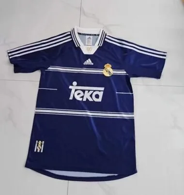98/99 Real Madrid Away Retro Soccer Jerseys