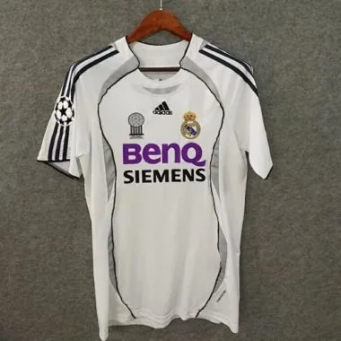 2007/08 Real Madrid Retro Soccer Jerseys