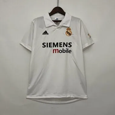 2002/03 Real Madrid Home Retro Soccer Jerseys