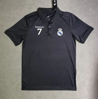 25-26 Real Madrid Polo Soccer Jerseys