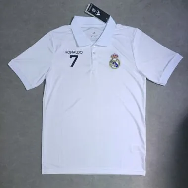 25-26 Real Madrid Polo Soccer Jerseys