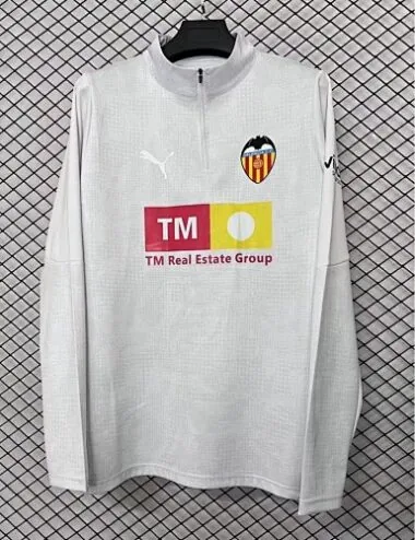 25-26 Valencia Long Sleeve Soccer Jerseys