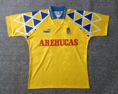 95-96 Las Palmas Home Retro Soccer Jerseys