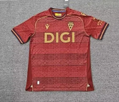 Camisetas de fútbol del Cádiz para los partidos fuera de casa del 25 y 26