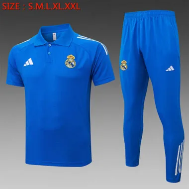 Equipación de fútbol para entrenamiento del Real Madrid Polo 25-26