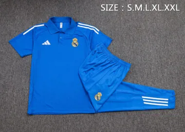 25–26 Real Madrid Polo-Trainings-Fußballanzug Albumbild 16