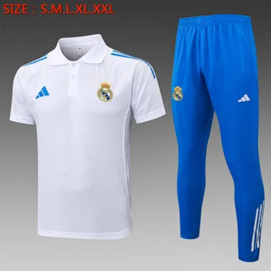 Equipación de fútbol para entrenamiento del Real Madrid Polo 25-26