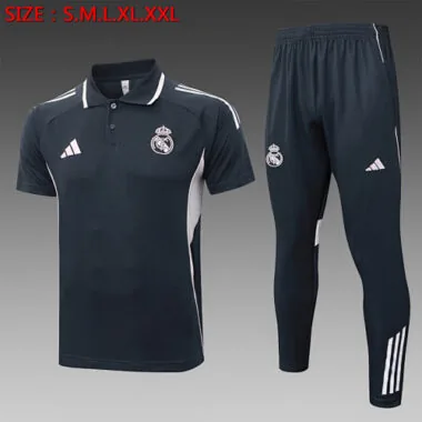 Equipación de fútbol para entrenamiento del Real Madrid Polo 25-26