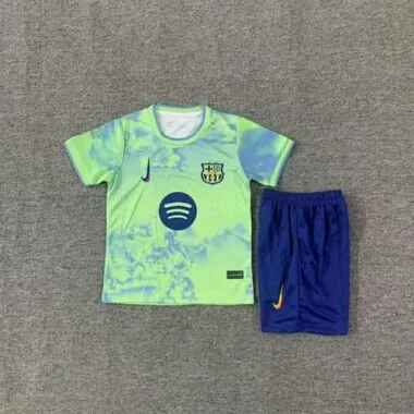 Camisetas de fútbol infantiles especiales del Barc, 25-26