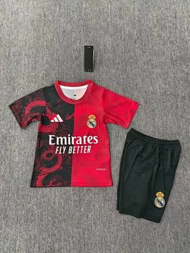 Camisetas de fútbol del Real Madrid para niños, números 25 y 26