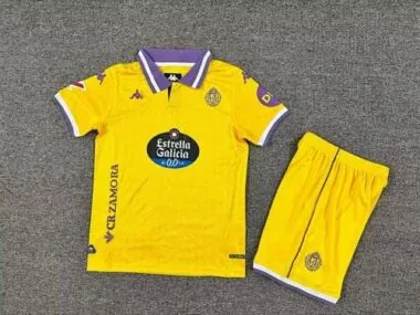 25-26 Real Valladolid Third Kids Soccer Jerseys