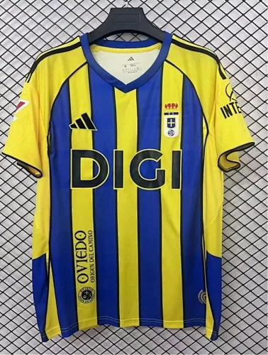25-26 Oviedo Away Soccer Jerseys