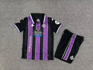 25-26 Real Valladolid Away Kids Soccer Jerseys