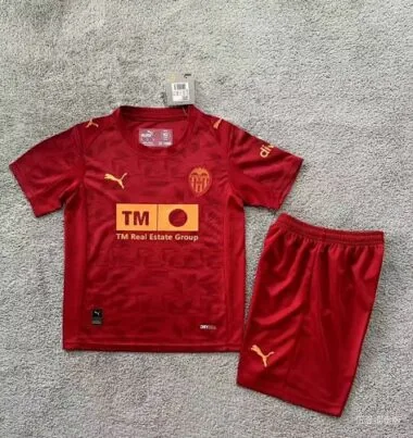 25-26 Valencia Away Kids Soccer Jerseys