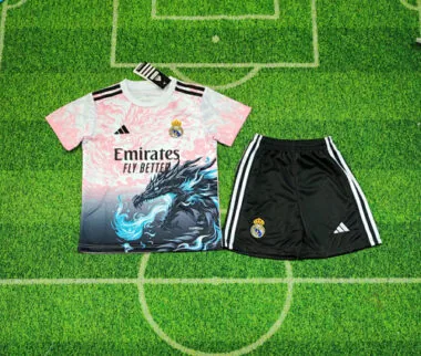 Camisetas de fútbol infantiles especiales del Real Madrid 25-26