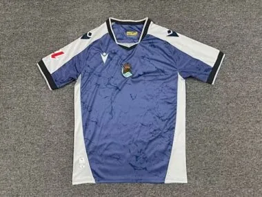 Camisetas de fútbol de la Real Sociedad para partidos fuera de casa de las temporadas 25-26