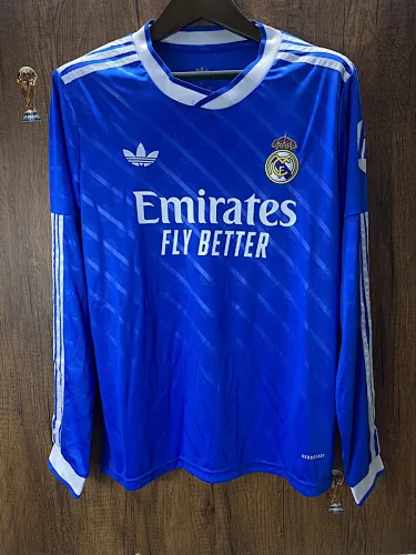 25-26 Real Madrid Third Long Sleeve Soccer Jerseys