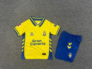 25-26 Las Palmas Home Kids Soccer Jerseys